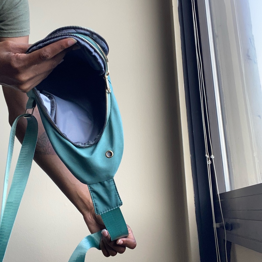 Teal Crossbody Bag